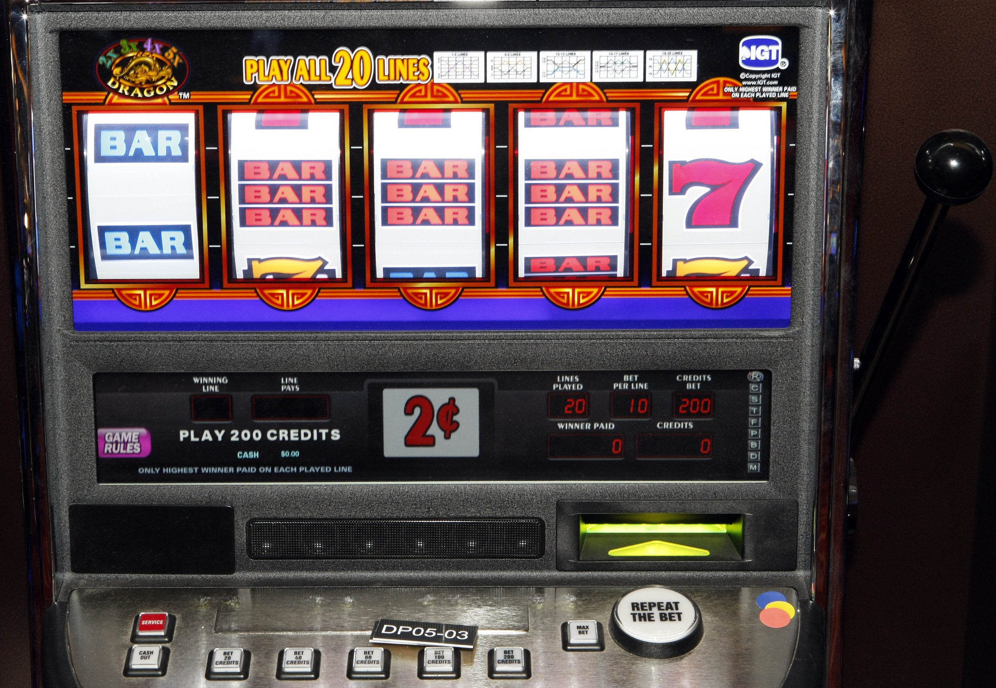 Slot Machine Payout -592874