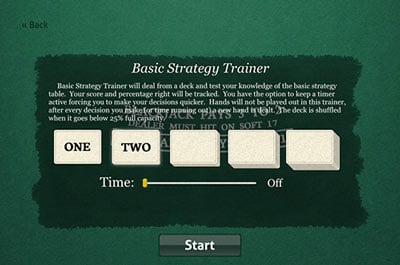 Blackjack Strategy Trainer -130230