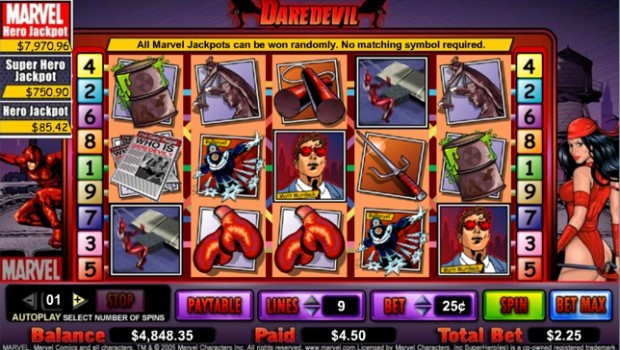 Daredevil Slot Machine -52823