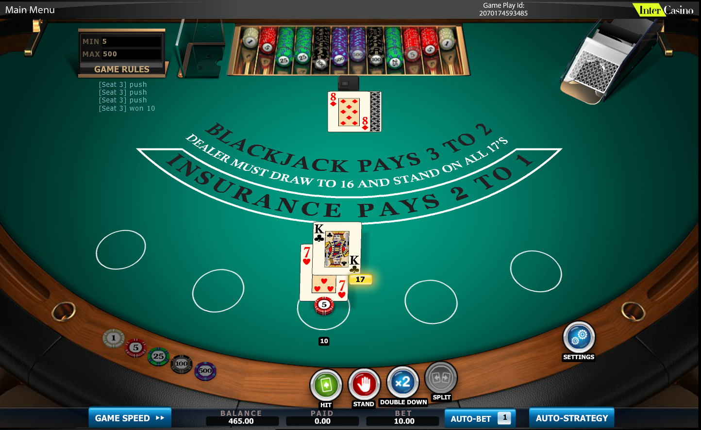 Blackjack Odds Casino -593259